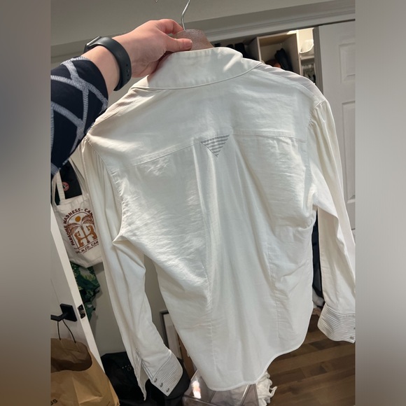 White Winston equestrian button up size 40R - Picture 3 of 8